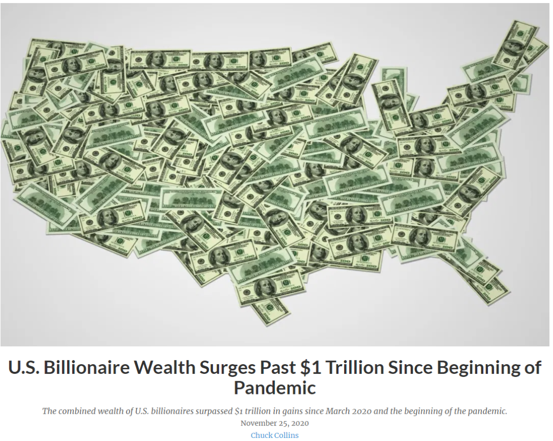 疫情致富？3月来美国富人财富激增万亿美元，马斯克身家飙升400%！